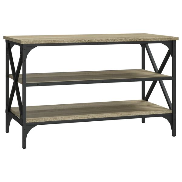 vidaXL TV ormarić boja hrasta 80x40x50 cm od konstruiranog drva