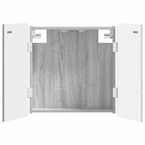 vidaXL Kabinet za mete ZWOLLE Siva Sonoma 52,5 x 10,5 x 57,5 cm