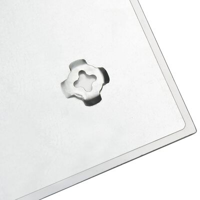 vidaXL Zidna magnetna ploča od stakla 100 x 60 cm