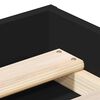 vidaXL Okvir za krevet crni 100x200 cm