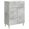 vidaXL Kreveta Betonska siva 66 x 34,5 x 90 cm Konstruirano drvo