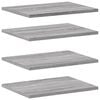 vidaXL Zidne police 4 kom boja hrasta 40x30x1,5 cm konstruirano drvo