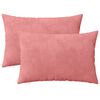 vidaXL Presvlaka za jastuk 2 pcs HEERLEN Ružičasta 50 x 70 cm Bar&scaron;un