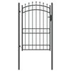 vidaXL Vrata ograde s bodljama EMMEN 200 x 100 cm