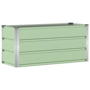 vidaXL Sadilica Zelena 100 x 40 x 45 cm Čelik