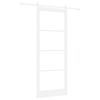 vidaXL Klizna vrata ORKDAL Bijelo 93 x 232 cm