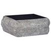 vidaXL Umivaonik crni 30 x 30 x 13 cm mramorni