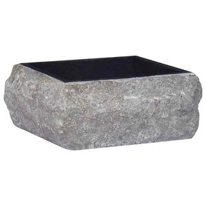 vidaXL Umivaonik crni 30 x 30 x 13 cm mramorni
