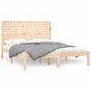 vidaXL Okvir za krevet od masivnog drva 160 x 200 cm