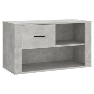 vidaXL Ormarić za cipele boja betona 80x35x45 cm konstruirano drvo