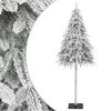 vidaXL Umjetno božićno drvce sa snijegom 210 cm