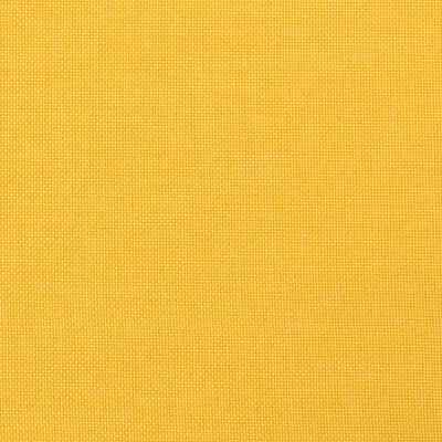 vidaXL Dvosjed na razvlačenje od tkanine žuti