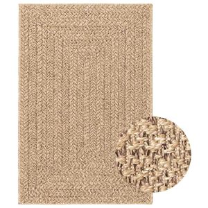 vidaXL Tepih ZIZUR 200 x 290 cm s izgledom jute unutarnji i vanjski
