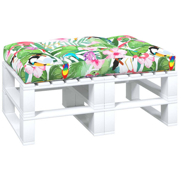 vidaXL Jastuk za palete vi&scaron;ebojni 120 x 80 x 12 cm od tkanine