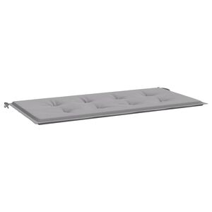 vidaXL Jastuk za vrtnu klupu sivi 100x50x3 cm od tkanine Oxford