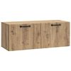 vidaXL TV ormar za zid 78,5 x 31 x 30 cm Hrast artisan