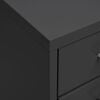 vidaXL Mobilni ormarić za spise antracit 28 x 41 x 109 cm metalni