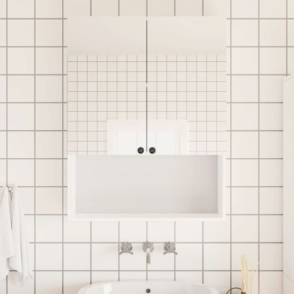 vidaXL Zrcalne folije 2 kom samoljepljive 90 x 100 cm PET