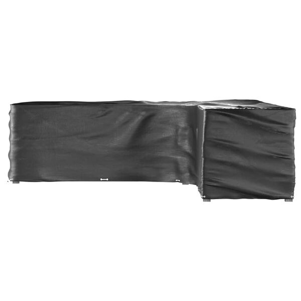 vidaXL Navlake za kutnu vrtnu garnituru 2 kom s 20 u&scaron;ica 300x300x90 cm