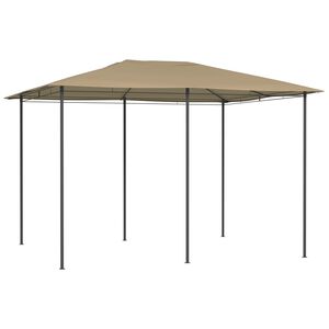 vidaXL Sjenica 3 x 4 x 2,6 m smeđe-siva 160 g/m&sup2;