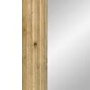 vidaXL Kupaonsko ogledalo smeđe 50x70x3 cm Puno drvo Mango