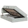 vidaXL Krevet s od storage Svjetlosiva 120 x 200 cm Bar&scaron;un