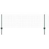 vidaXL Euro ograda s postom 25 x 0,6 m Čelik premazan PVC-om Zelena