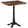 vidaXL Bistro stolić 60 x 60 x 76 cm od masivnog obnovljenog drva