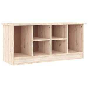 vidaXL Klupa za cipele ALTA 100 x 35 x 45 cm od masivne borovine