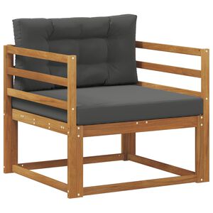 vidaXL Srednja sofa za van Prirodna