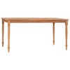vidaXL Stol Batavia 150 x 90 x 75 cm od masivne tikovine