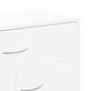 vidaXL Komoda bijela 60 x 30 x 75 cm od konstruiranog drva