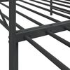vidaXL Krevet na rasklapanje bez madraca crni 107x203 cm čelik