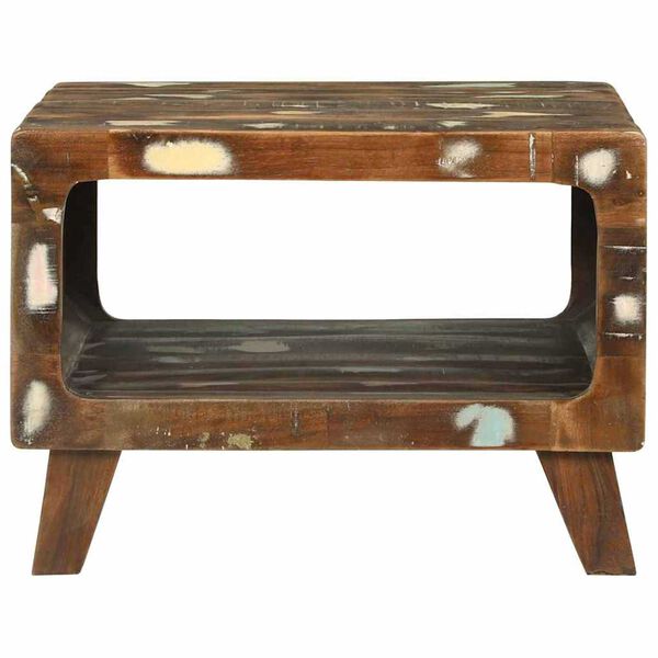 vidaXL Kava Stol &Scaron;areni 50 x 50 x 35 cm Čvrsto drvo iz reciklaže