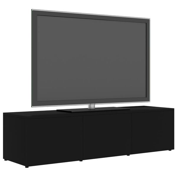 vidaXL TV ormarić crni 120 x 34 x 30 cm od konstruiranog drva