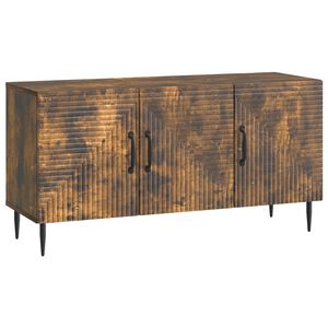 vidaXL TV ormar Dimljeni hrast 99 x 34,5 x 50 cm Konstruirano drvo