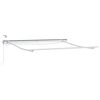 vidaXL Okvir tende Bijela 350 x 250 cm Aluminij