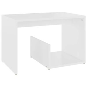 vidaXL Bočni stolić bijeli 59 x 36 x 38 cm od konstruiranog drva