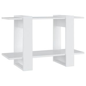 vidaXL Ormarić za knjige / sobna pregrada bijeli 80 x 30 x 51 cm