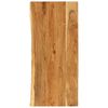 vidaXL Vrh za kupaonski ormarić od bagremovog drva 114x52x2,5 cm
