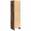 vidaXL Highboard Dimljeni hrast 31.5 x 32 x 122.5 cm