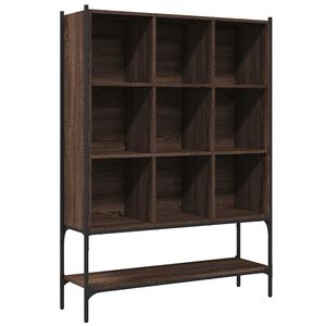 vidaXL Regal za knjige boja hrasta 102x30x141,5 cm konstruirano drvo