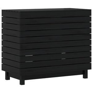 vidaXL Ko&scaron;ara za rublje 88,5x44x76 cm od masivne borovine