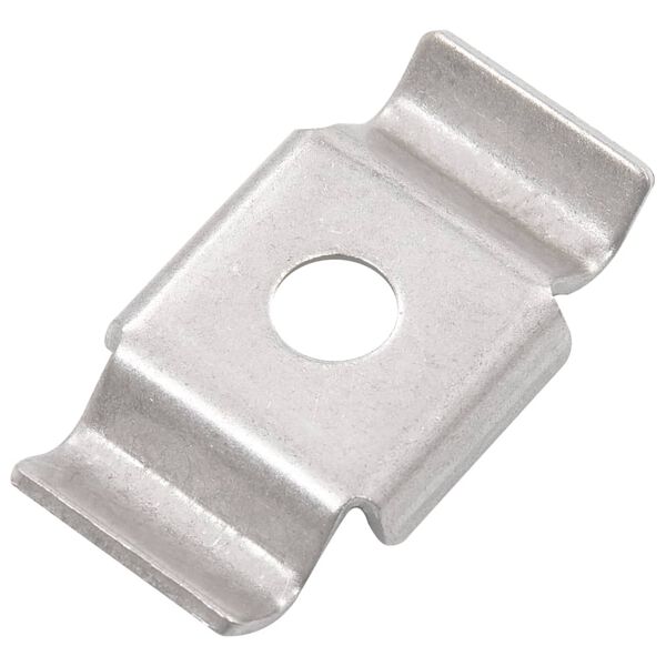 vidaXL Leptir-kopče za ogradu 50 kom od nehrđajućeg čelika