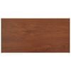 vidaXL Prozorska klupčica Smeđe drvo 60 x 45 x 4,5 cm PVC