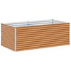 vidaXL Povi&scaron;ena vrtna gredica 195 x 100 x 68 cm Cinkani čelik