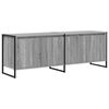 vidaXL TV ormar 140 x 36 x 49.5 cm Siva Sonoma Konstruirano drvo
