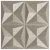 vidaXL Zidne panele 12 pcs Origami beton 50 x 50 cm XPS pjena