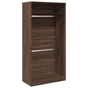 vidaXL Ormar boja smeđeg hrasta 100 x 50 x 200 cm konstruirano drvo