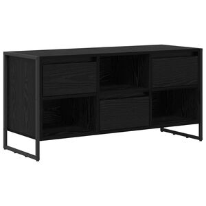 vidaXL TV ormar 100 x 36 x 49,5 cm Crni hrast Konstruirano drvo